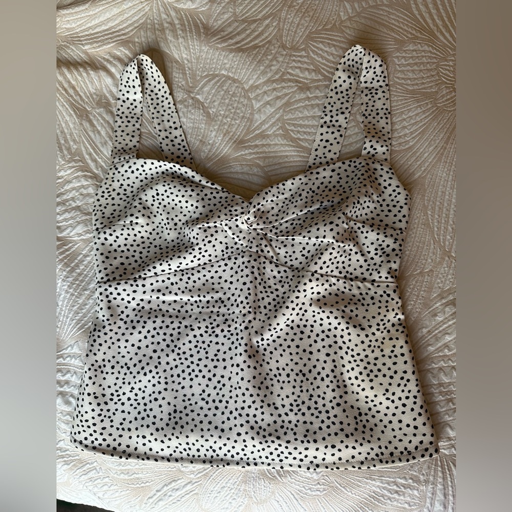 Abercrombie & Fitch Polka Dot Tank